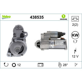 Valeo 438535 Starter ORIGINS - NEW O.E. TECHNOLOGIE Valeo 438535 Starter ORIGINS - NEW O.E. TECHNOLOGIE
