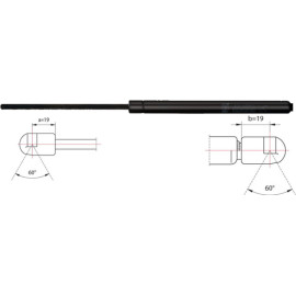 Gasfeder, Koffer-/Laderaum 2110483 Gasfeder, Koffer-/Laderaum 2110483