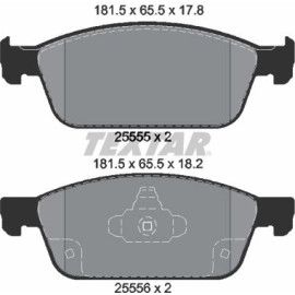 Bremsbelagsatz, Scheibenbremse 2555501