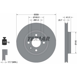Bremsscheibe 92292103