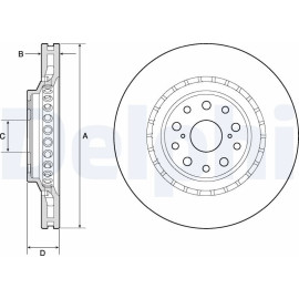 Bremsscheibe BG9187C
