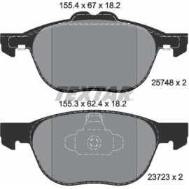 Bremsbelagsatz, Scheibenbremse 2574801 Bremsbelagsatz, Scheibenbremse 2574801