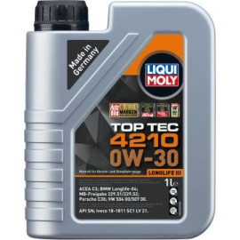 21604 LIQUI MOLY Top Tec 4210 0W-30 Motoröl, 1l 21604 LIQUI MOLY Top Tec 4210 0W-30 Motoröl, 1l