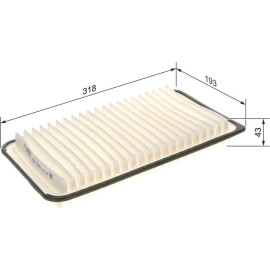 BOSCH 1 987 429 187 Luftfilter BOSCH 1 987 429 187 Luftfilter
