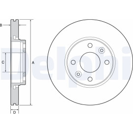 Bremsscheibe BG4459C Bremsscheibe BG4459C
