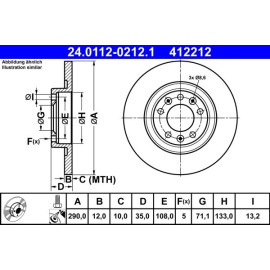 Bremsscheibe 24.0112-0212.1