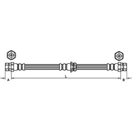 Bremsschlauch 4110119 Bremsschlauch 4110119