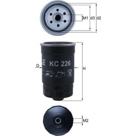 Kraftstofffilter KC 226 Kraftstofffilter KC 226