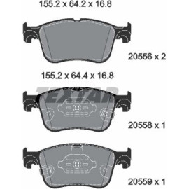 Bremsbelagsatz, Scheibenbremse 2055601 Bremsbelagsatz, Scheibenbremse 2055601