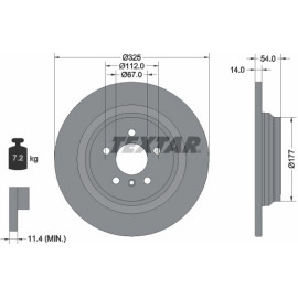 Bremsscheibe 92277405 Bremsscheibe 92277405