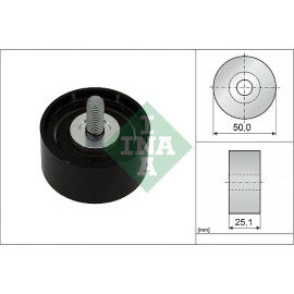 Umlenk-/Führungsrolle, Zahnriemen 532 0927 10