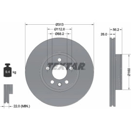 Bremsscheibe 92109905