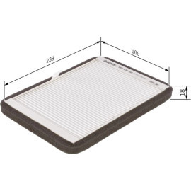BOSCH 1 987 432 061 Innenraumfilter BOSCH 1 987 432 061 Innenraumfilter