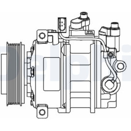 Kompressor, Klimaanlage CS20546