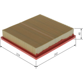 Luftfilter F 026 400 668 Luftfilter F 026 400 668