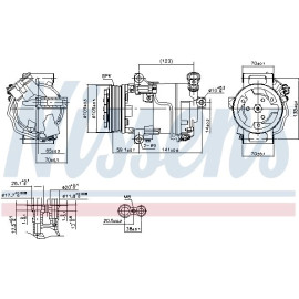 Kompressor, Klimaanlage 890006