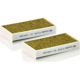 MANN-FILTER FP 23 015-2 Innenraumfilter FreciousPlus Aktivkohlefilter mit Polyphenol, antibakteriell, Feinstaubfilter (PM 2.5)