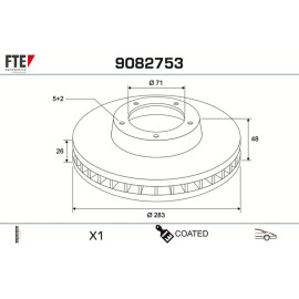Bremsscheibe 9082753