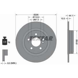 Bremsscheibe 92254903 Bremsscheibe 92254903