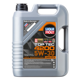 LIQUI MOLY 3707 Top Tec 4200 5W-30 Motoröl, 5L LIQUI MOLY 3707 Top Tec 4200 5W-30 Motoröl, 5L