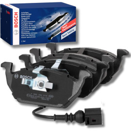 BOSCH 0 986 494 019 Bremsbeläge Low-Metallic, mit integriertem Verschleißsensor, Kolbenclip, Anti-Quietsch-Blech BOSCH 0 986 494 019 Bremsbeläge Low-Metallic, mit integriertem Verschleißsensor, Kolbenclip, Anti-Quietsch-Blech