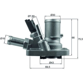 Thermostat, Kühlmittel TI 258 80