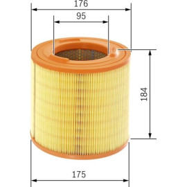 BOSCH F 026 400 183 Luftfilter BOSCH F 026 400 183 Luftfilter