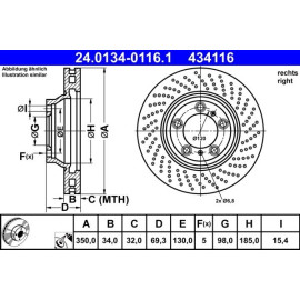 Bremsscheibe 24.0134-0116.1