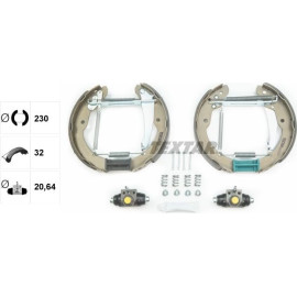 Bremsbackensatz 84052401 Bremsbackensatz 84052401