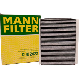 MANN-FILTER CUK 2422 Innenraumfilter, Aktivkohlefilter MANN-FILTER CUK 2422 Innenraumfilter, Aktivkohlefilter