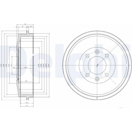 Bremstrommel BF169