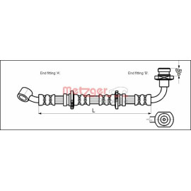 Bremsschlauch 4110071