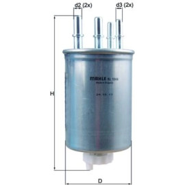 Kraftstofffilter KL 1044 Kraftstofffilter KL 1044