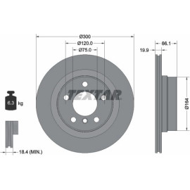 Bremsscheibe 92257203 Bremsscheibe 92257203
