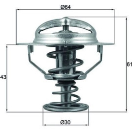 Thermostat, Kühlmittel TX 178 78D Thermostat, Kühlmittel TX 178 78D