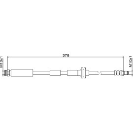 Bremsschlauch 4111800 Bremsschlauch 4111800