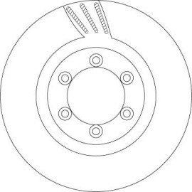 Bremsscheibe DF6881 Bremsscheibe DF6881