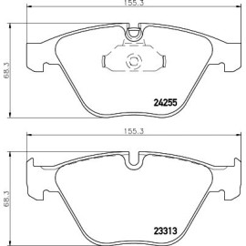 Bremsbelagsatz, Scheibenbremse 8DB 355 013-931 Bremsbelagsatz, Scheibenbremse 8DB 355 013-931
