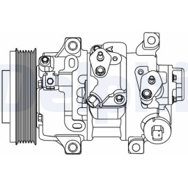 Kompressor, Klimaanlage CS20478 Kompressor, Klimaanlage CS20478