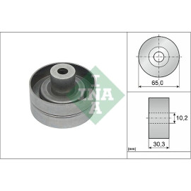 Umlenk-/Führungsrolle, Keilrippenriemen 532 0910 10 Umlenk-/Führungsrolle, Keilrippenriemen 532 0910 10