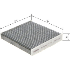 BOSCH 1 987 435 526 Innenraumfilter BOSCH 1 987 435 526 Innenraumfilter
