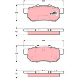 Bremsbelagsatz, Scheibenbremse GDB3113 Bremsbelagsatz, Scheibenbremse GDB3113