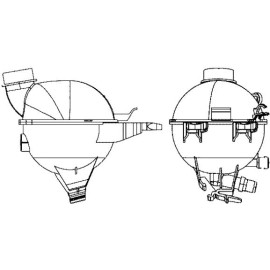 Ausgleichsbehälter, Kühlmittel CRT 17 000S Ausgleichsbehälter, Kühlmittel CRT 17 000S