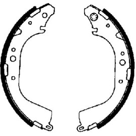 Bremsbackensatz 91041500 Bremsbackensatz 91041500
