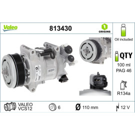 Kompressor, Klimaanlage 813430 Kompressor, Klimaanlage 813430