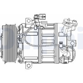 Kompressor, Klimaanlage CS20477 Kompressor, Klimaanlage CS20477