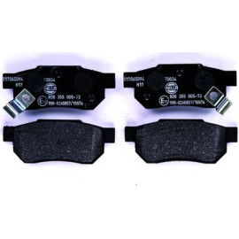 Bremsbelagsatz, Scheibenbremse 8DB 355 005-731 Bremsbelagsatz, Scheibenbremse 8DB 355 005-731