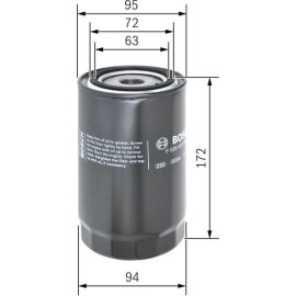 BOSCH F 026 407 081 Ölfilter BOSCH F 026 407 081 Ölfilter