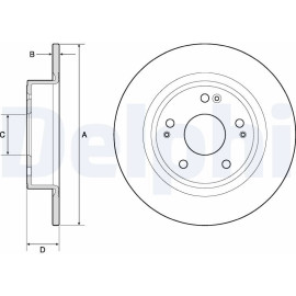 Bremsscheibe BG4801C Bremsscheibe BG4801C