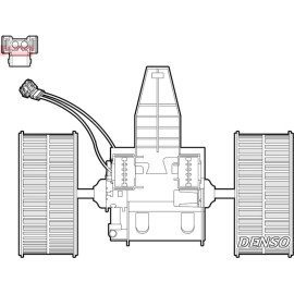 Innenraumgebläse DEA05009